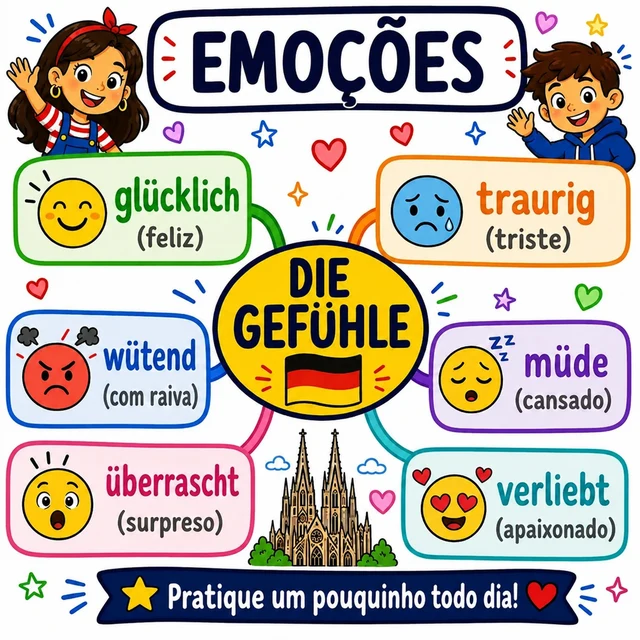 Mapa mental: Emoções